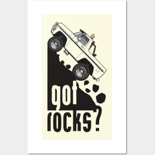 Got Rocks- Muticolor and Black Posters and Art